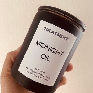 Midnight Oil Soy Candle