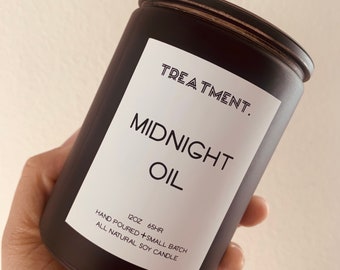 Midnight Oil Soy Candle