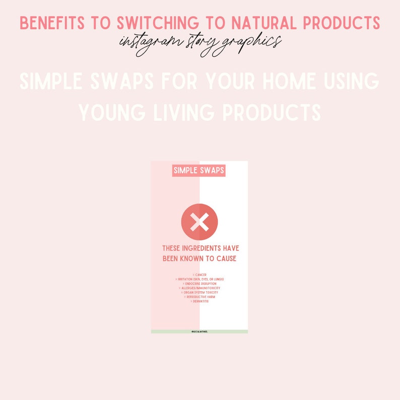 Benefits to Switching to Young Living Essential Oils / Simple Swaps ...