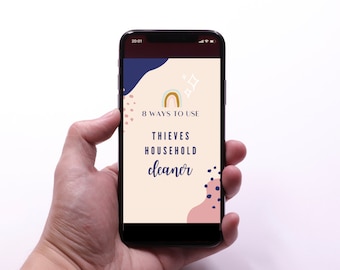 Young Living Stories Series - 8 ways to use Thieves Household Cleaner