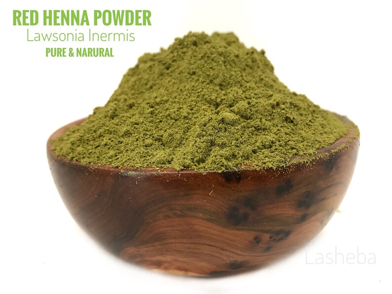 Red Henna Powdermorocco Pure Natural Tazarine Henna Etsy