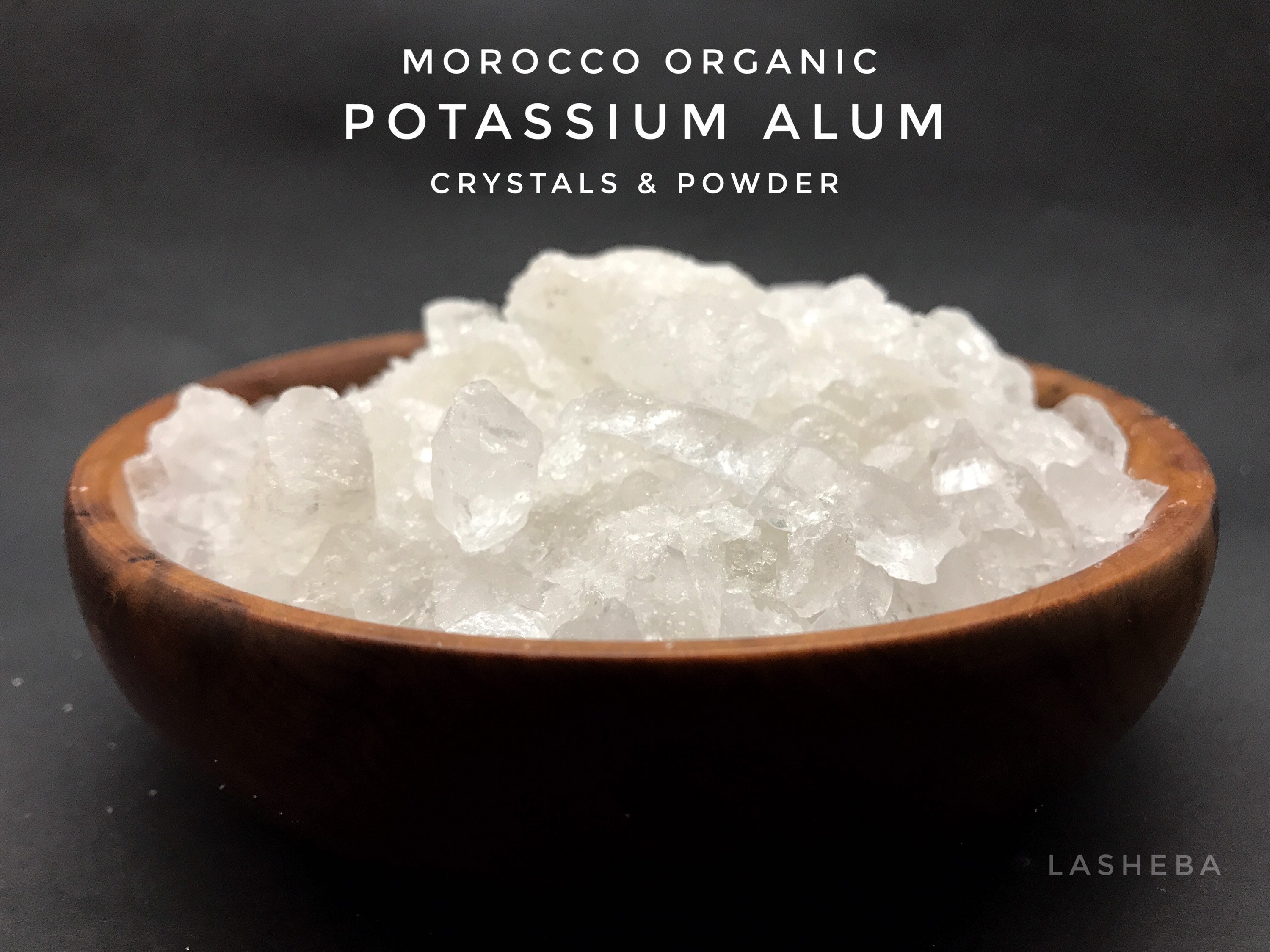 Natural Potassium Alum moroccan Safe Deodorant protection Etsy UK