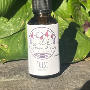 Fresh Holy Basil (Tulsi) Extract- Homegrown- Organic