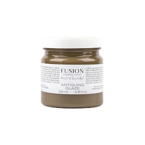 GLAZE - Fusion Mineral Paint -  Clear or Antiquing (250 mL) - Fast Shipping