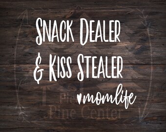 Snack Dealer Momlife Vinyl Decal - Water Bottle Sticker