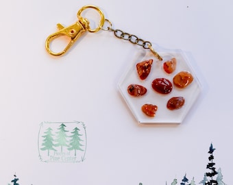 Keychain - Minnesota Agate Keychain - Handpicked Agates - Unique Gift - Agates - Keychain
