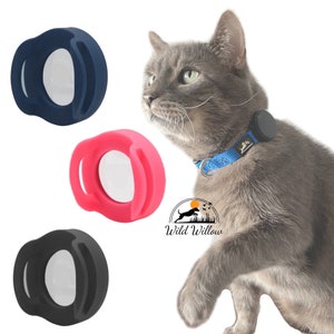 Collier pour chat Airtag en velours, colliers pour chat Air Tag