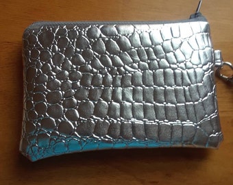 Mini Wristlet with Detachable Strap