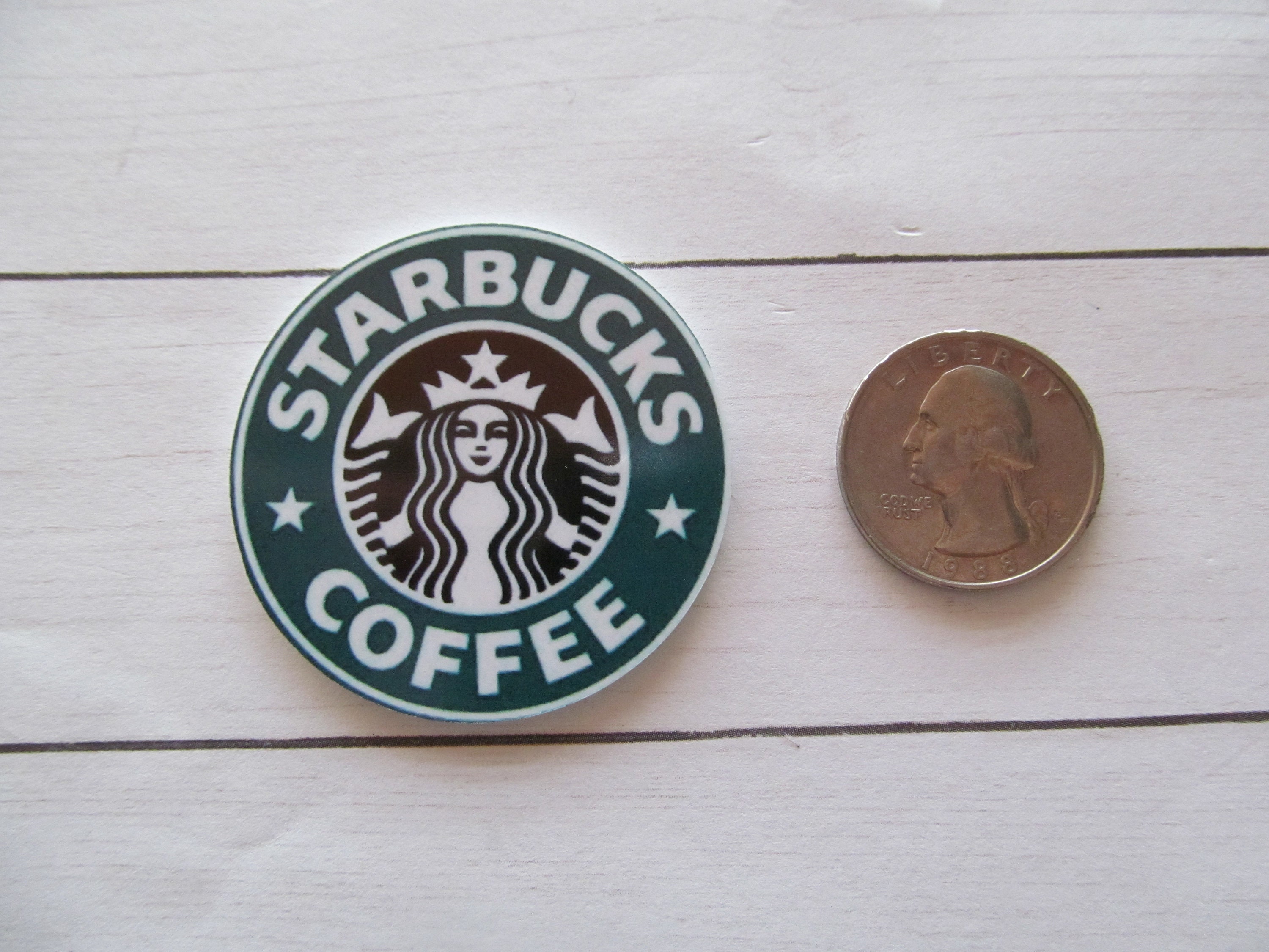 Coffee Badge Reel, Badge Reel, Acrylic Resin Badge Reel, Badge