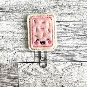 Poptart Planner Clip, Planner Clip, Felt Planner Clip, Planner Accessories