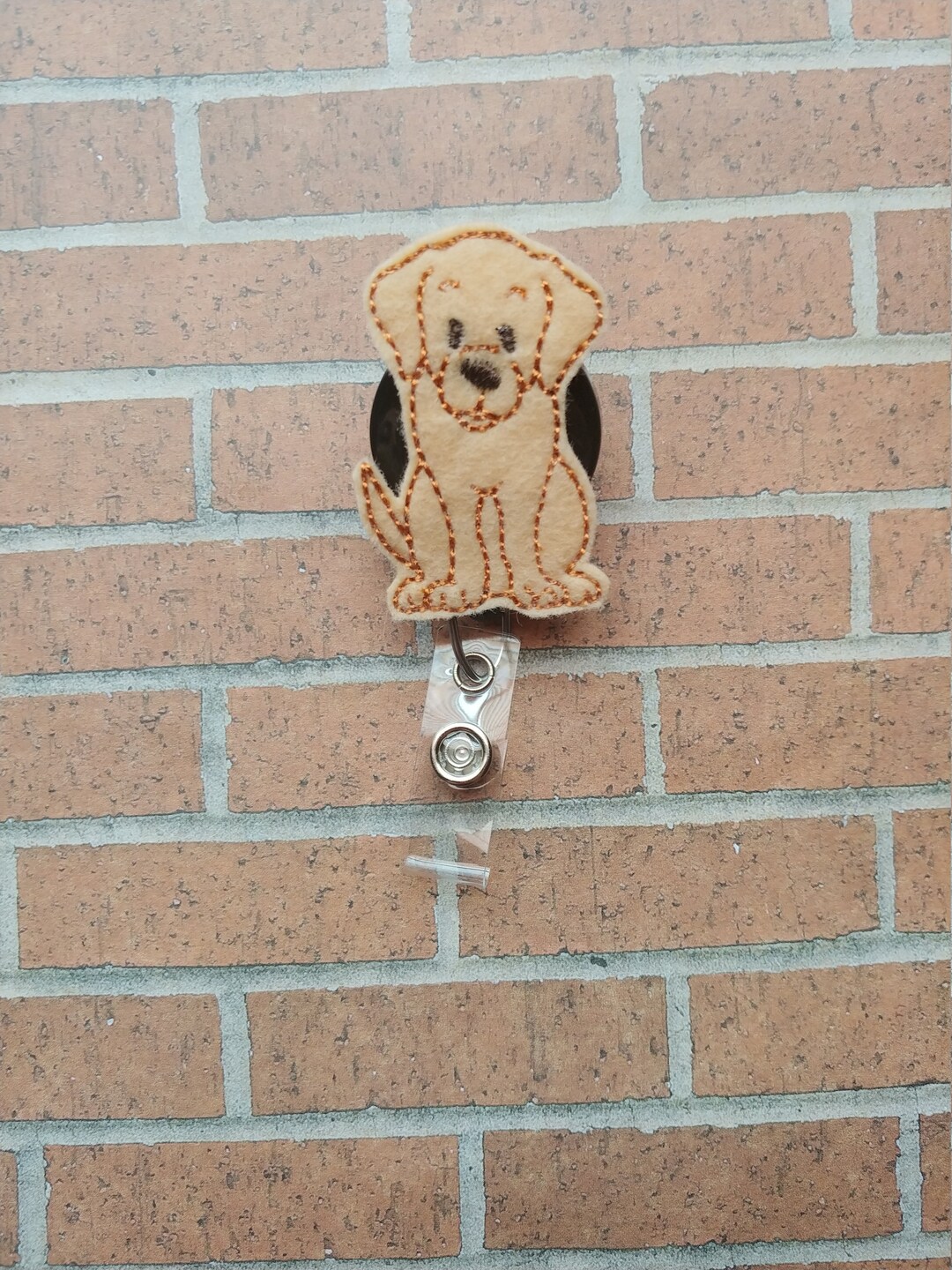 Labrador Badge Reel, Dog Badge Reel, Retractable Badge Reel, ID Holder