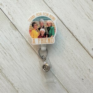 Retractable Badge Reel, Acrylic Badge Reel, Girls Badge Reel, ID Holder, Nurse Badge Reel, Teacher Badge Reel, Nurse Gift, Teacher Gift
