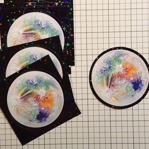 Love you from the Moon | Sticker