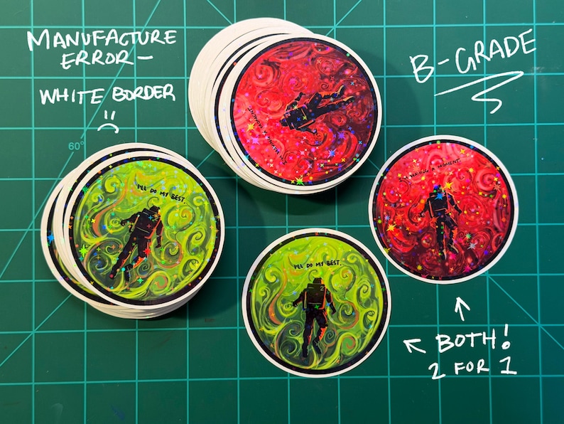 Grace | Sticker Both! B-GRADE
