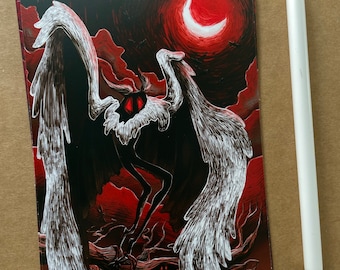 Mothman Print