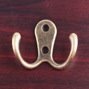 coat hooks,wall hooks,high quality metal hooks,4 piece thick furniture hardware hooks antique bronze hooks 36mm*33mm