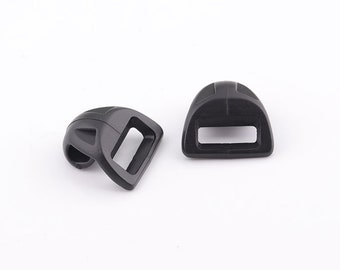 8ST Plastic Toggle Tri Glide bandjes haak snel Clip sleutelhanger bevestiger rugzak en tassen riemen voor 1/2 '' inch