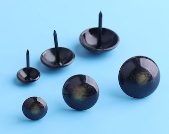 Box Tacks decoration screw fastener screw nails Rustic Designer Tacks Upholstery Tacks, Upholstery Nails, French Natural Antique