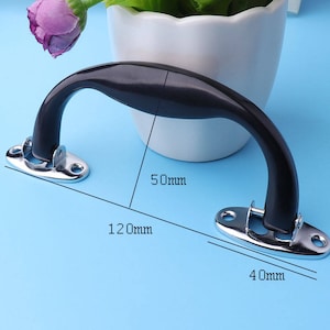 handles Plastics Handle Black  Mini Pulls -Wooden Chest Décor Small Plastics Handle suitcase handle-120*50mm ts6