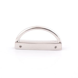 2pcs Tiny bag handle purse frame bag ornament bag decorative bag pendant decoation in silver plated  50mm*28mm
