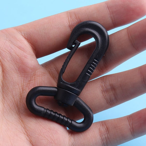 4pcs Plastic Key Chain Holders Clasps Plastic Clip Snap Hook