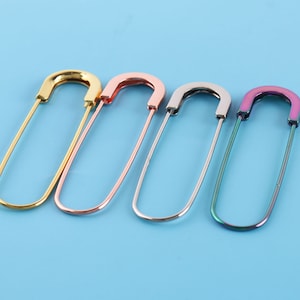 79mm 6pcs Large safety Pins Sewing Pins,Pin brooch Kilt Pins Metal Safety pins For Clothing