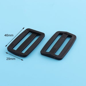 adjustable buckles 4pcs plastic buckles backpack buckles black buckles plastic snap buckles 46mm*29mm