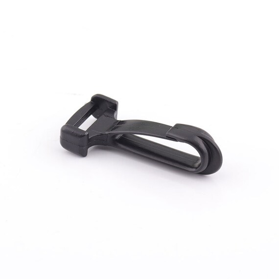 8pcs Plastic Toggle Tri Glide Straps Hook Quick Clip for Bag Making Solid  Clasp Plastic Clips for 1/2''inch 