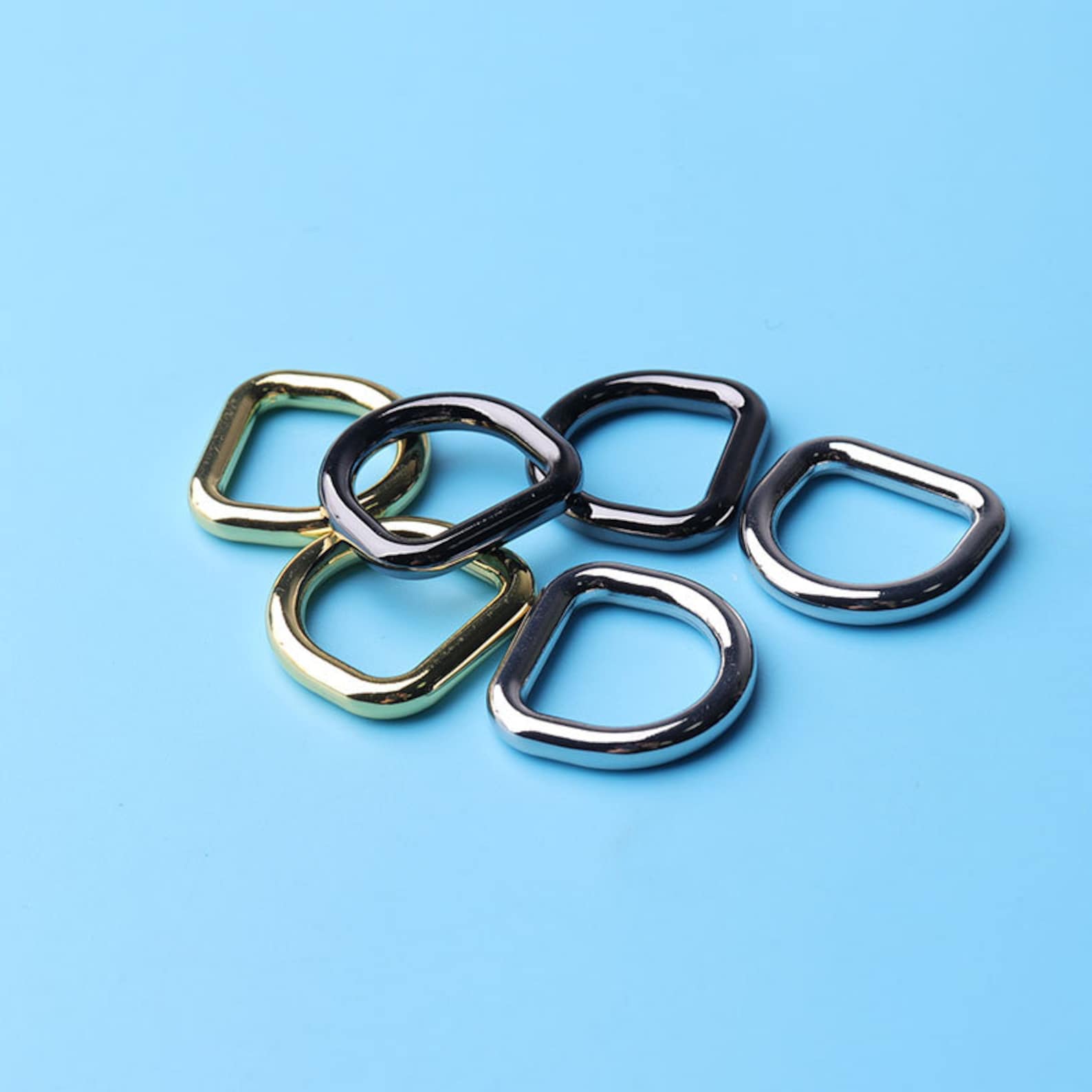 4pcs Handbag D Rings, 5/8 '' D Ring, Purse Hardware, Wallet Hardware