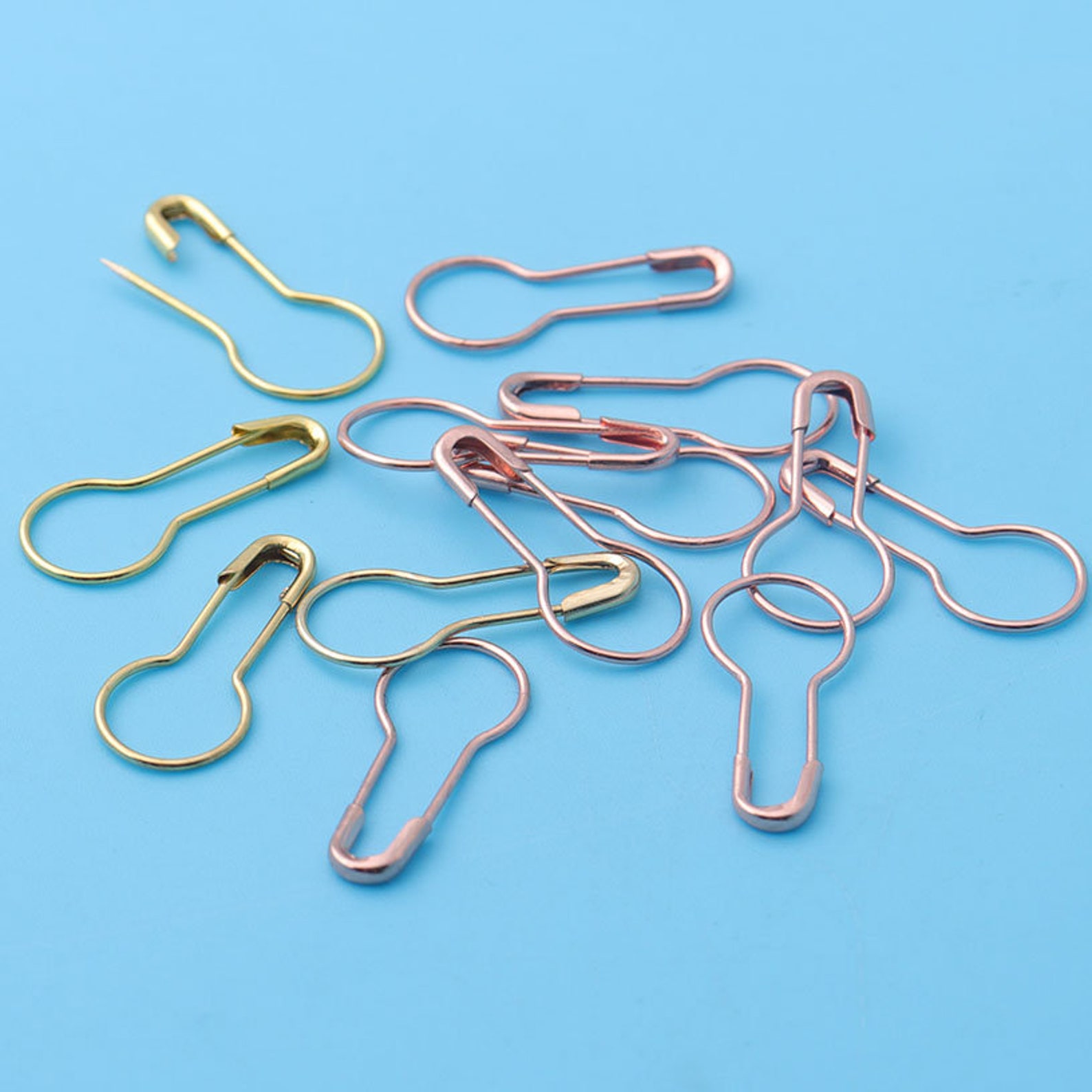 300pc Safety Pins / Locking Stitch Markers / Hang Tag Pins / Etsy