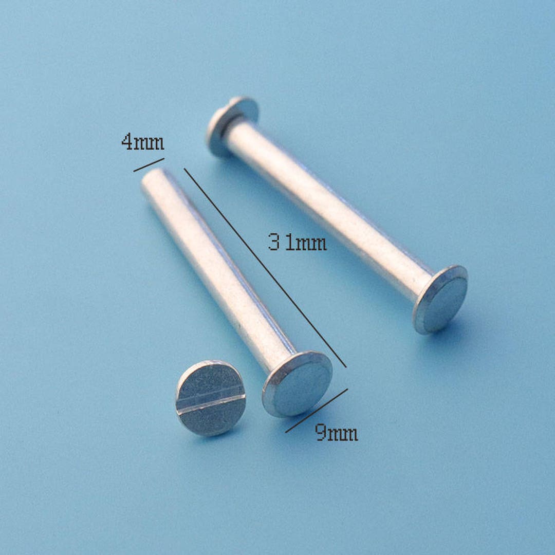 6sets Solid Chicago Binding Screws Fastening Screws Binding Etsy
