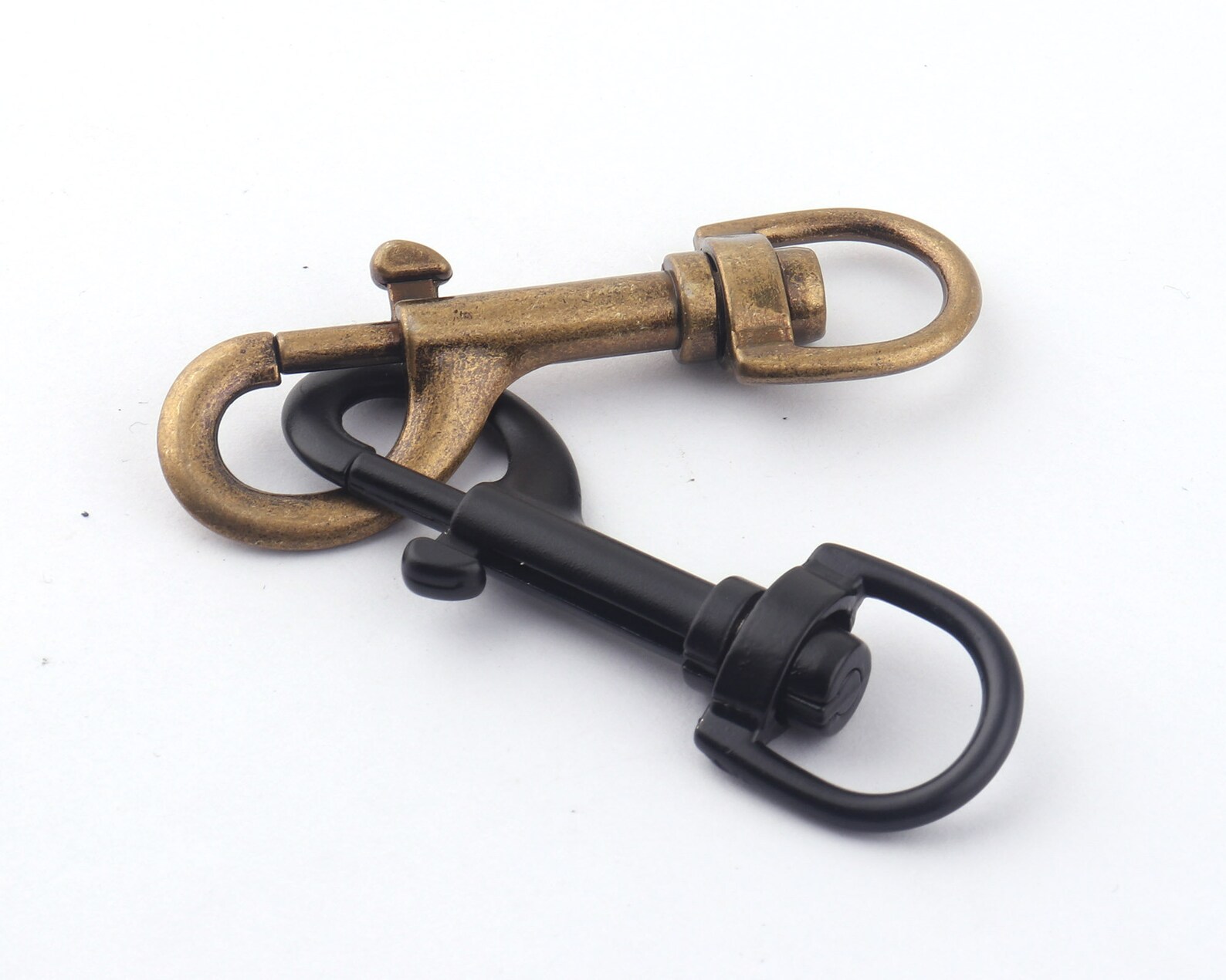 Pour Deepeel F4-3 16-38mm alliage sac à main boucle pivotant homard fermoir mousqueton pour connecter chaînes sangle sac spécial accessoires