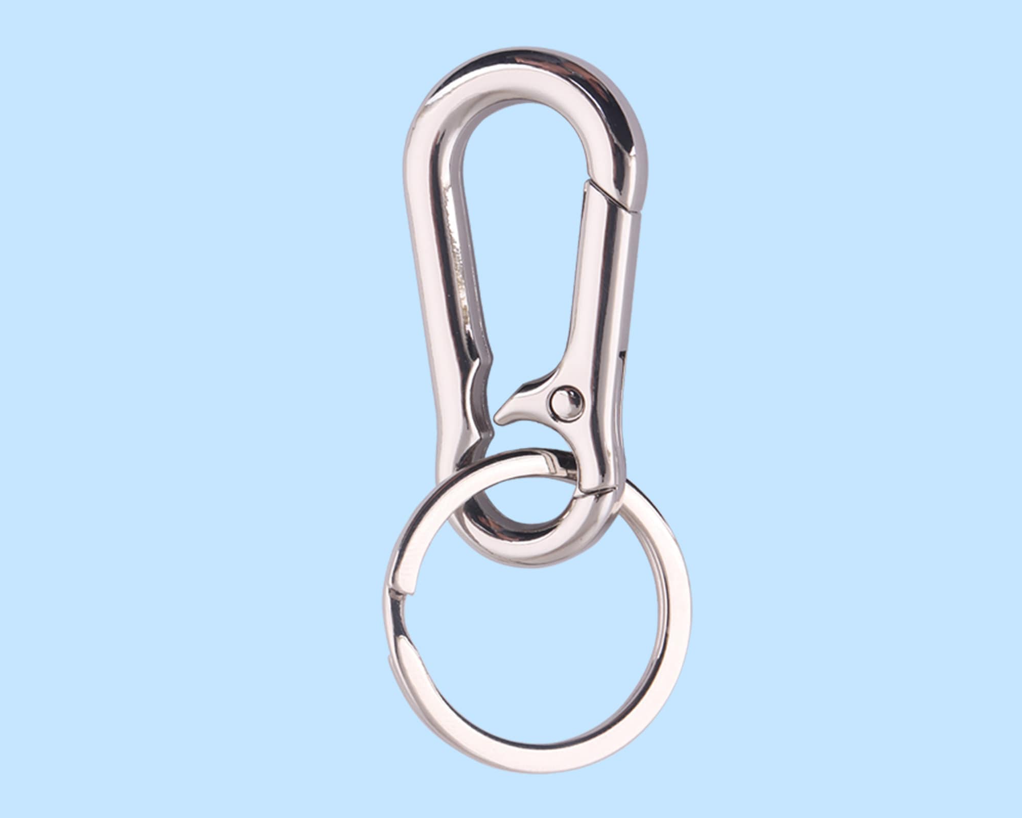 Metal Carabiner Clip Keyring Keychain Key Ring Chain Holder