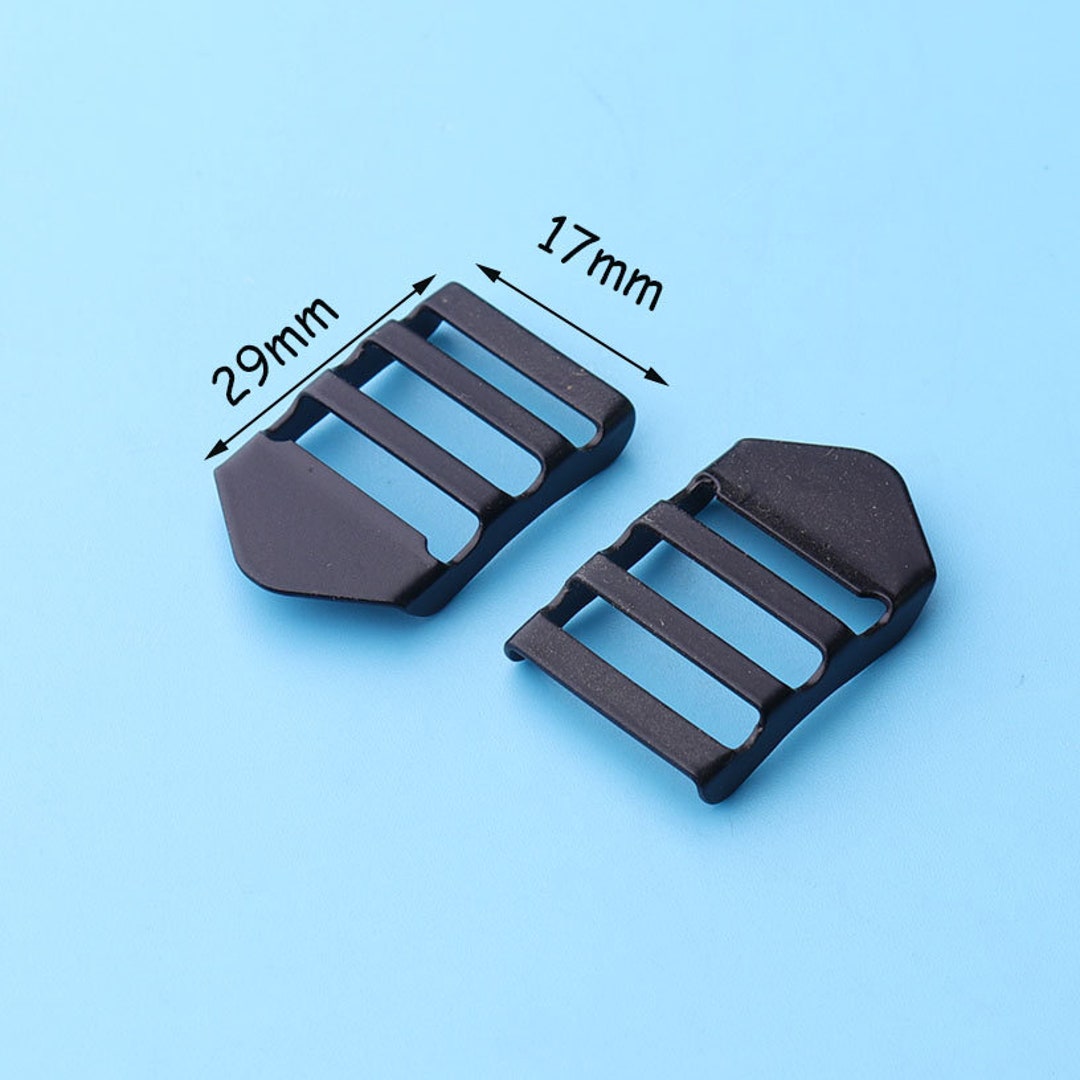 10 Buckle Loops Slide Adjusters / Tri Glides / Tri Bars for Adjustable