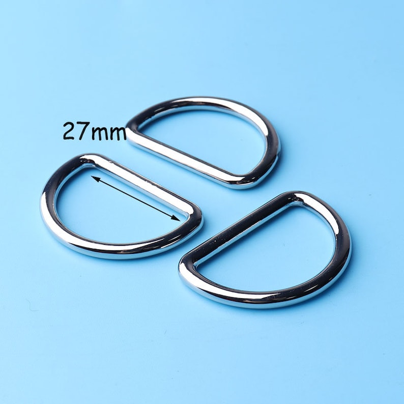 Silver D Rings High Quality 1 39 39 本物の Inch Silver D Rings High Quality 1 39 39 本物の Inch