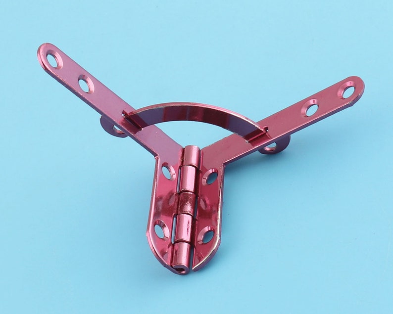 Support Hinge Metal Box Hinges With Light Purple Color3244 Etsy