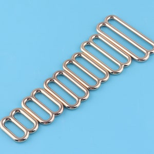 20-50mm gold Adjustable Belt Buckle Slide bar Buckles,Metal Purse clasp backpack Buckles,Bag ring strap buckles Handbag webbing hardware