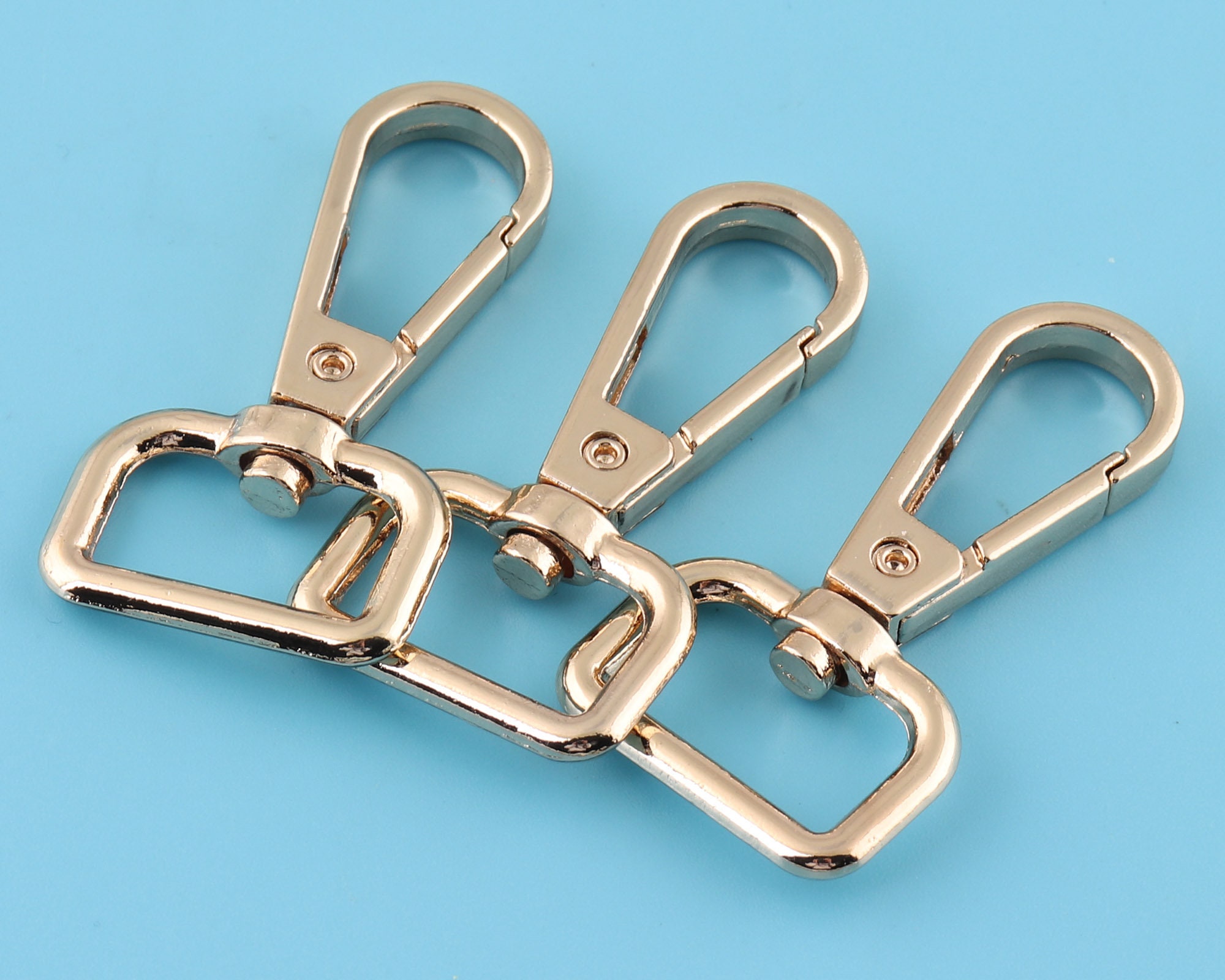 19mm Gold Swivel Clasps Swivel Lobster Claspstrigger Snaps Etsy UK