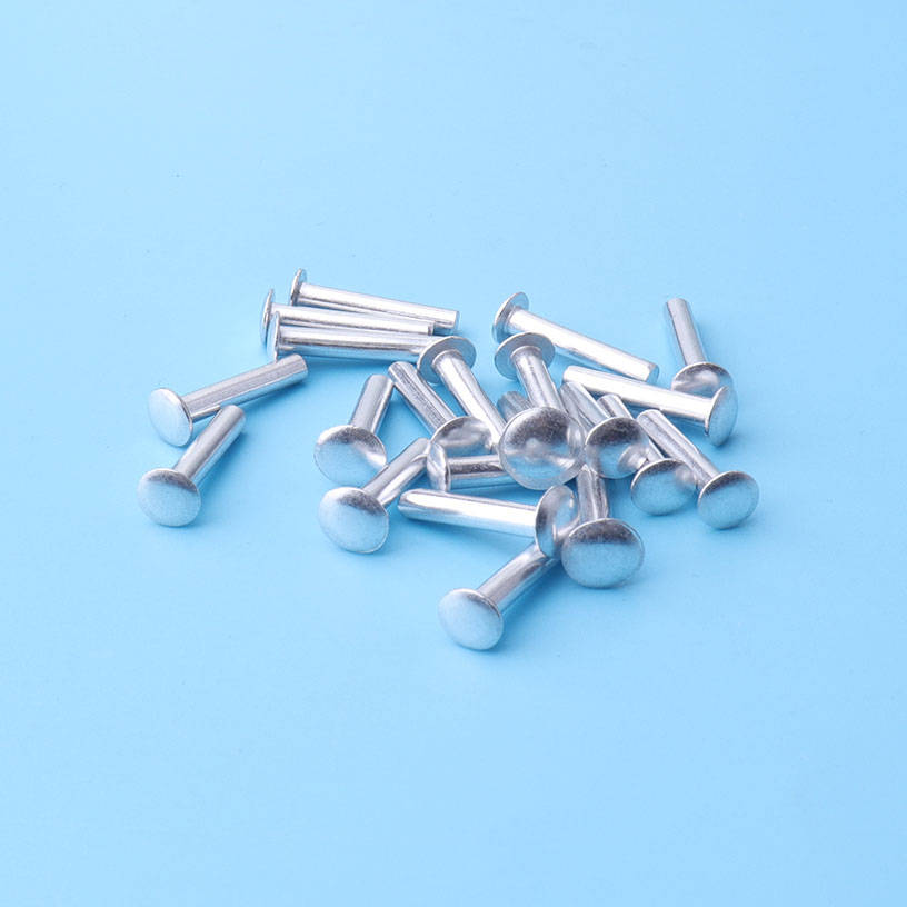 Solid rivets 20pcs Sterling Silver Solid Rivets Flat Head Etsy