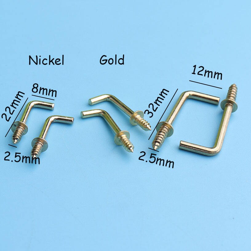 30pcs gancho de tornillo de metal tornillo del conector Etsy España