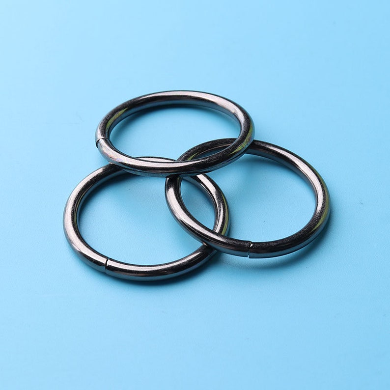 10pcs Metal O Ring Black 25mm bing Strap Handbag Etsy