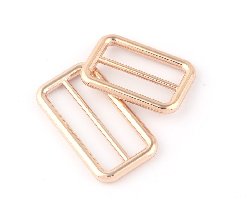 20-40mm gold Adjuster Buckle Slide lanyard clasps,Metal Purse backpack Belt strap Buckle Handbag webbing dog collar hardware Bag clasp 10PCS