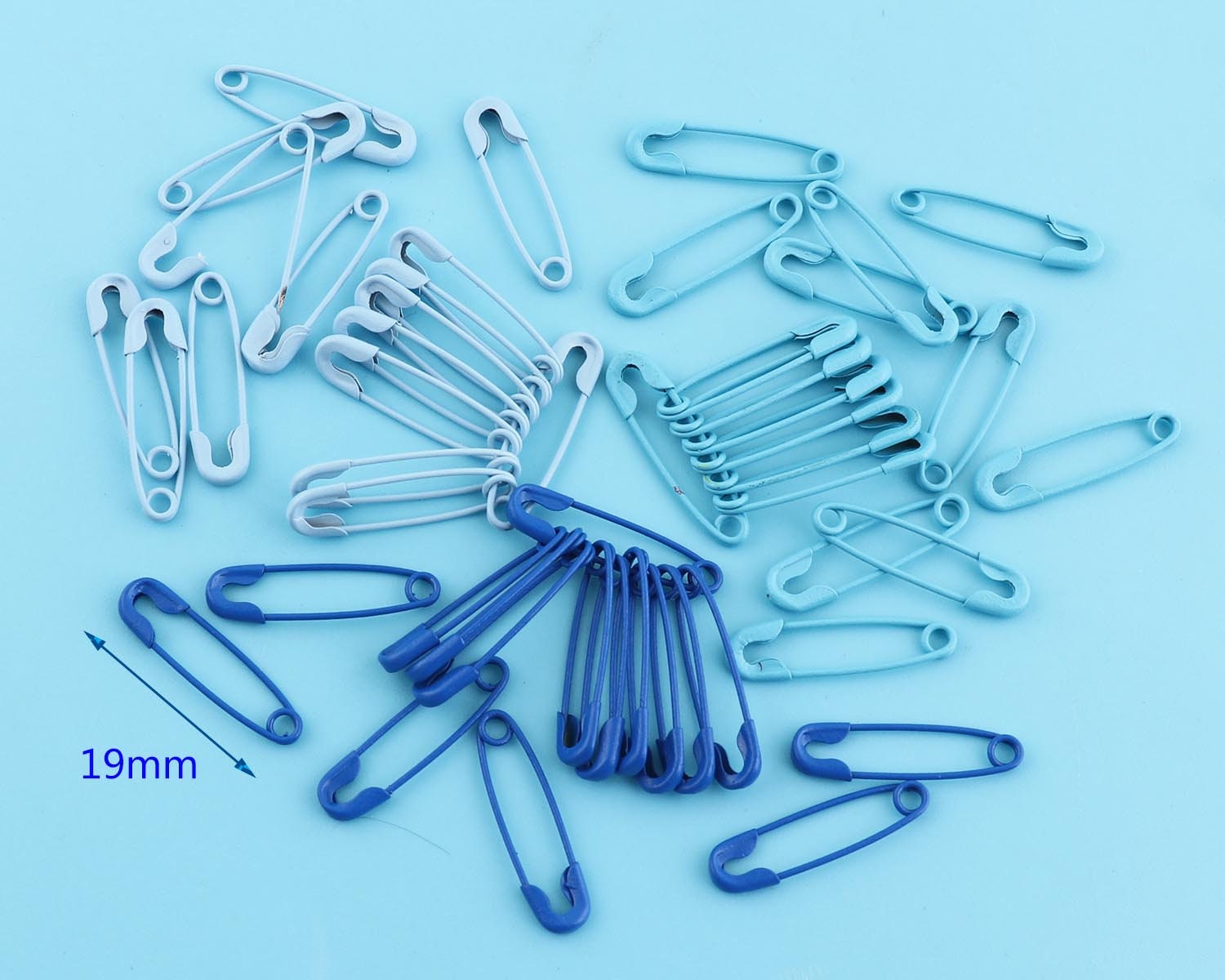 120Pcs Safety Pins, 19Mm Mini Safety Pins for Clothes Metal Safety Pin for  Cloth