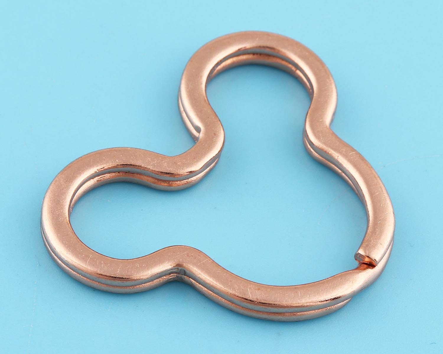 Anelli Portachiavi In Metallo Con Catena - Foto 2