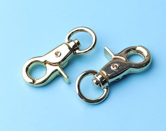 4x Schlüsselanhänger Mit Karabiner Und Ausziehbarem Schlüsselring / 4 Farben EBa
