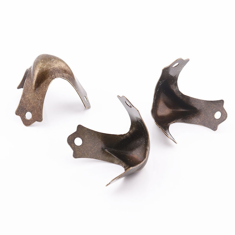 Box Corner Protectors Vintage Corner Decorative Corner Jewelry Box Wood