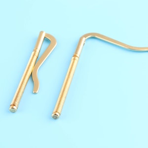 80mm 2pcs gold color metal money clip spring clasp clip for handbag wallet clips hardware accessories
