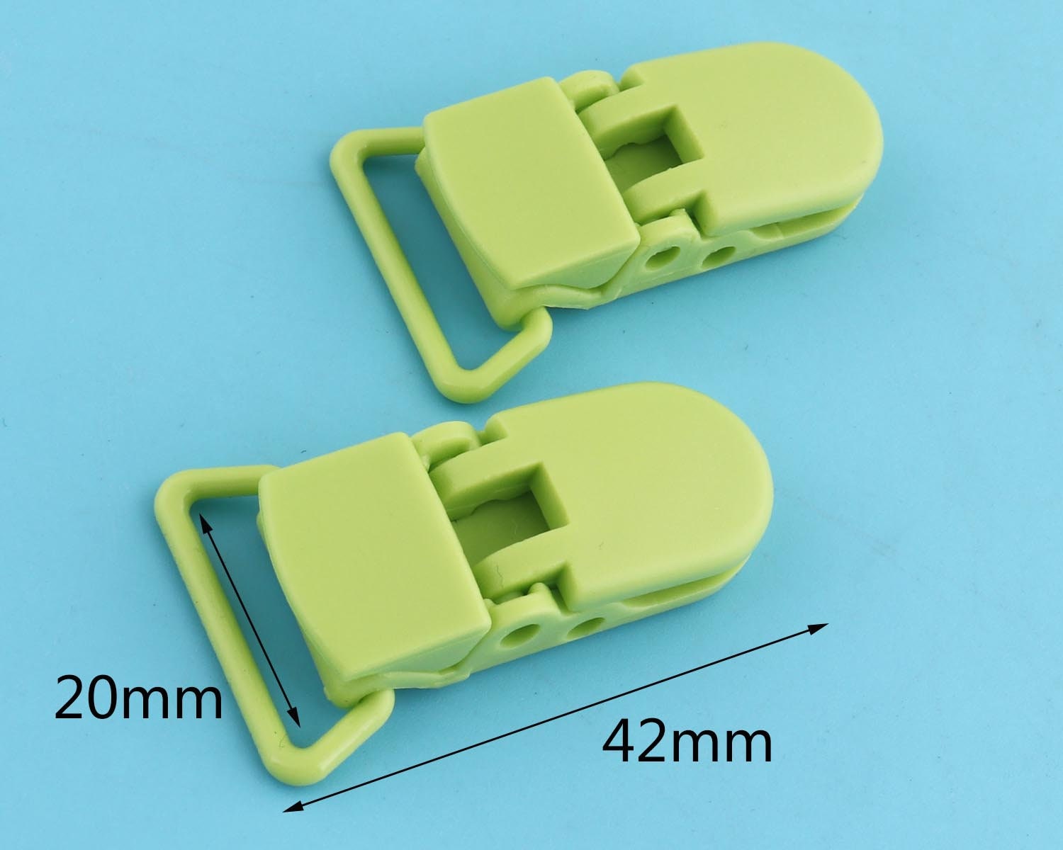 Pacifier Clips Suspender Clipsalligator Clipkam Plastic Etsy