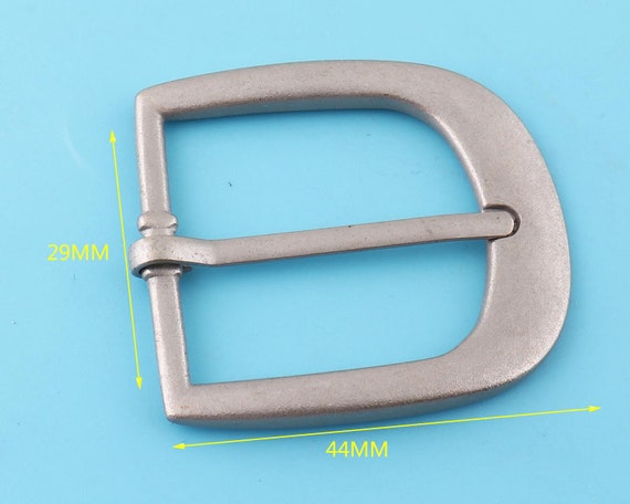 Adjustable silver tone rectangle segment hook end 29-39” shiny metallic belt EUC Ecume 30 belt - Grey | Hermès USA main image 2