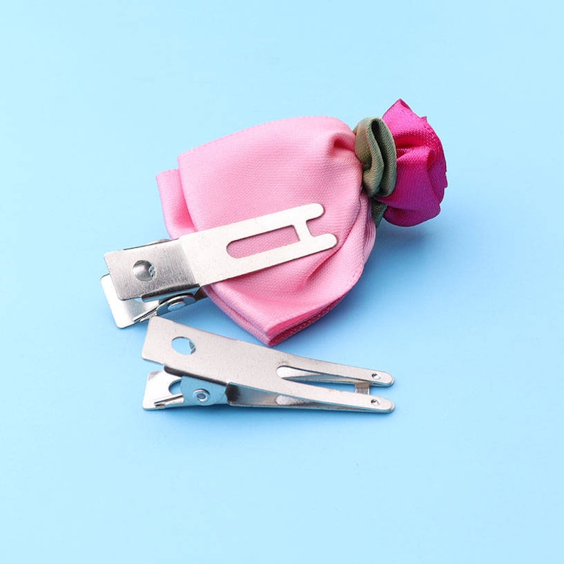 double prong clips,hair alligator clips metal clips clip 35*11mm jz25 square silver clips barrette clips 20pcs 1/'38 hair clips